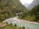 19 Trail Next To Myagdi Khola Just Before Darbang Around Dhaulagiri